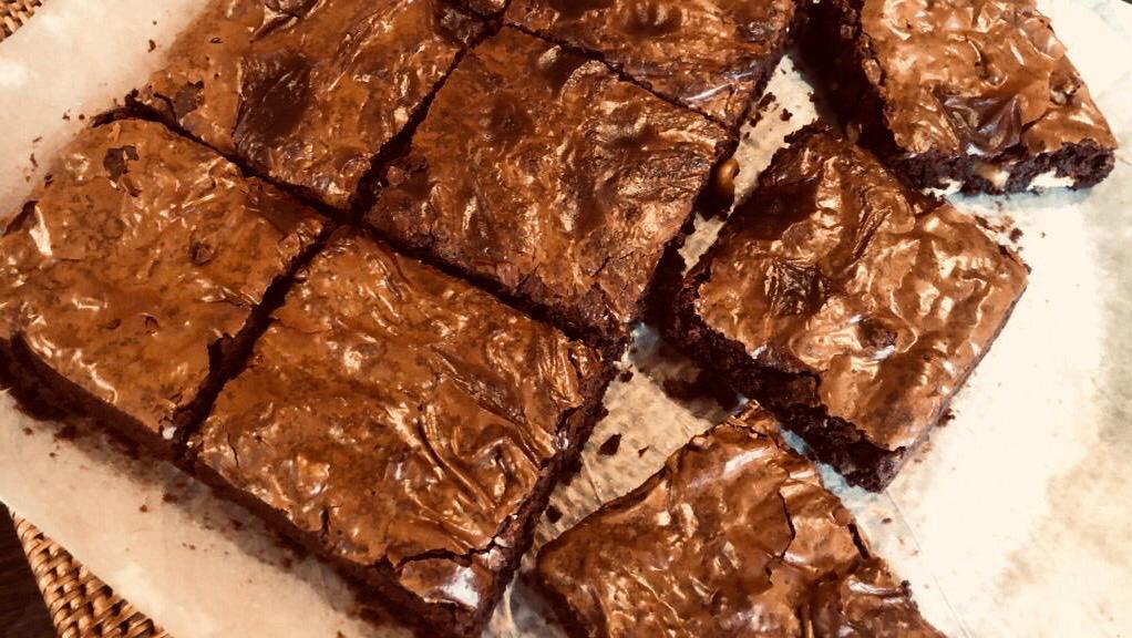 Whole Wheat Plain Chocolate Brownies